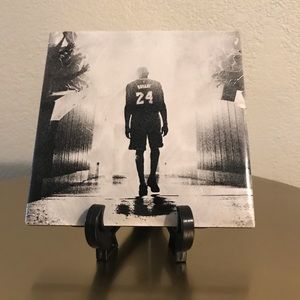 Kobe Bryant custom ceramic tile laser engraved